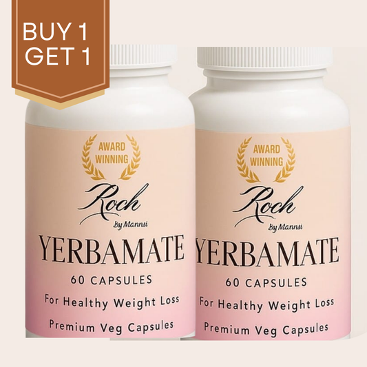 Yerba Mate Capsules – Rooh By Mansi (60 Capsules) - BUY 1 GET 1