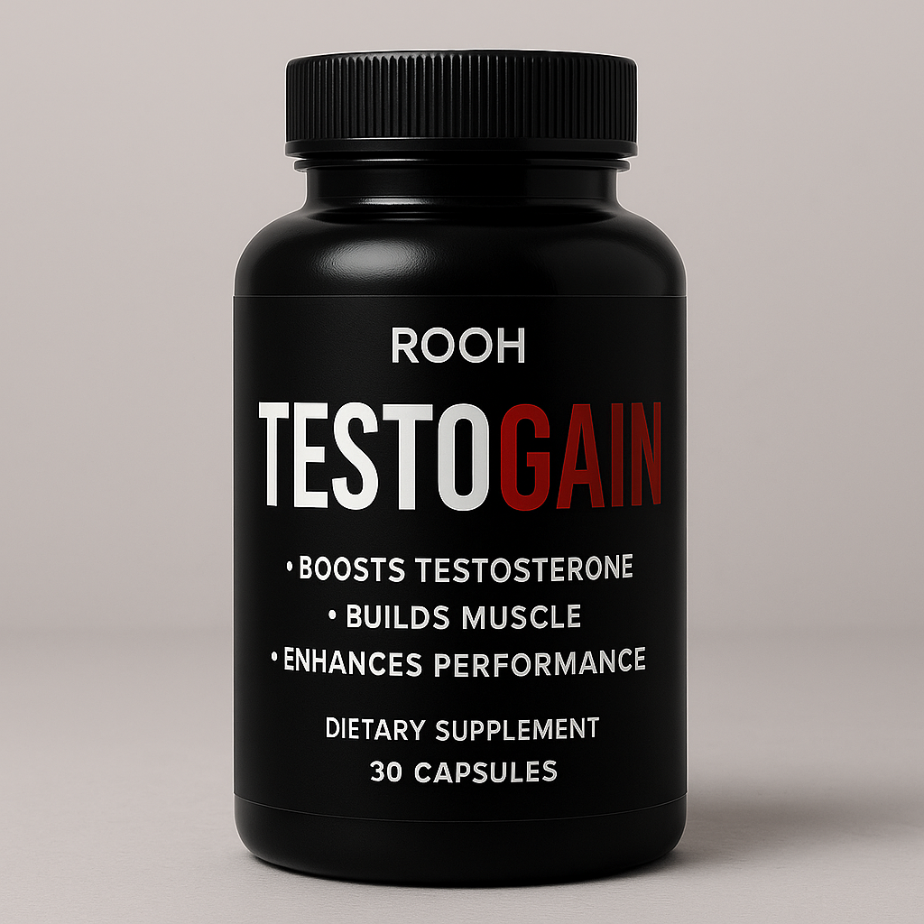 TestoGain by ROOH — Natural Testosterone Support