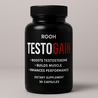 TestoGain by ROOH — Natural Testosterone Support