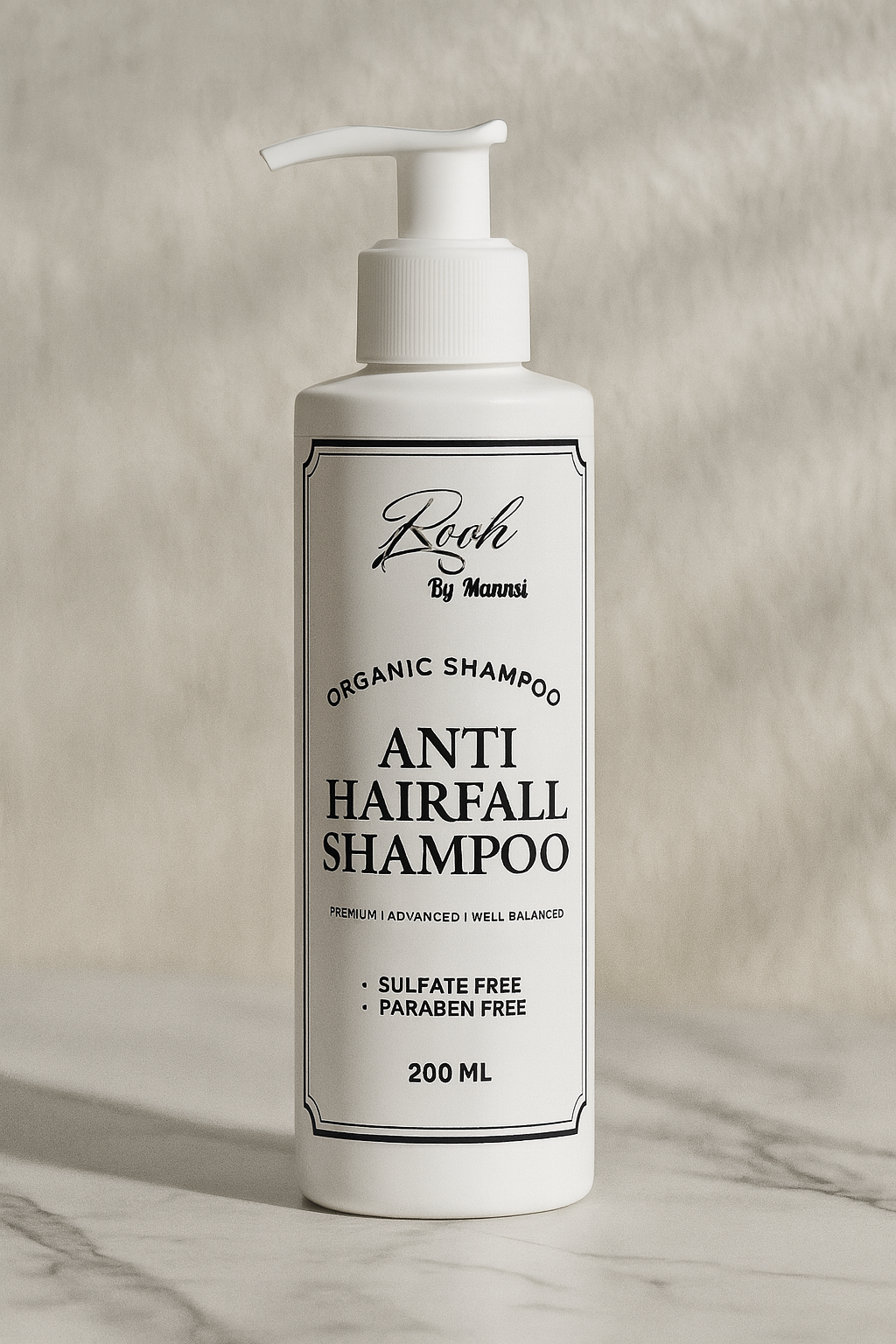Rooh by Mannsi – Organic Anti Hairfall Shampoo (200 ml)