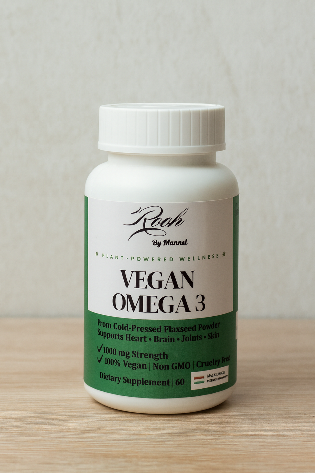 Omega 3 – Plant-Powered Wellness in Every Capsule
