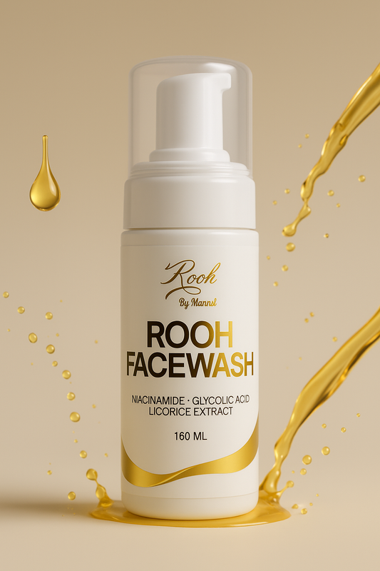 Rooh Facewash – Niacinamide, Glycolic Acid & Licorice Extract (160 ML)
