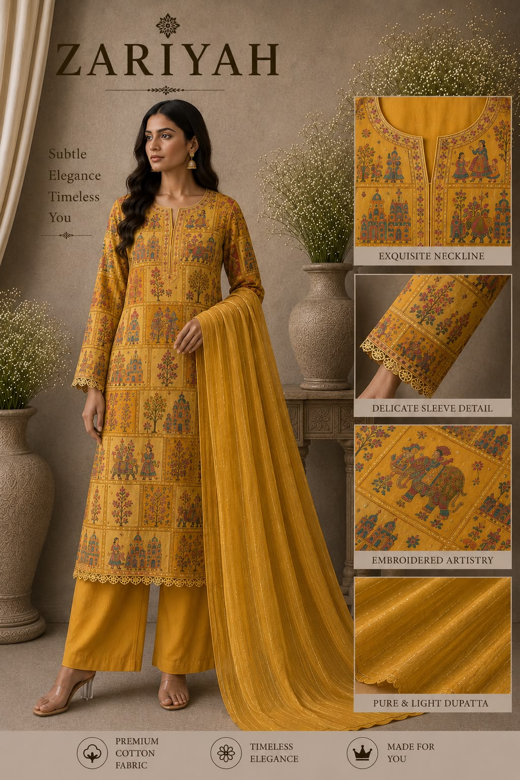 Heritage Gajji Silk Suit Set