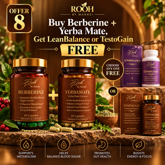 Buy Berberine and Yerbamate - Get Leanbalance or Testogain Free