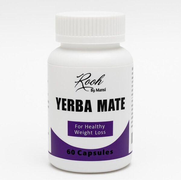 Yerba Mate Capsules – Rooh By Mansi (60 Capsules)