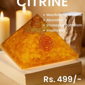 citrine pyramid