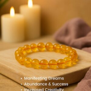 Citrine Stone Bracelet